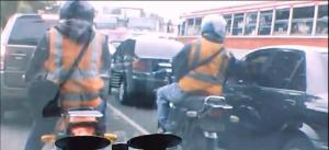 Robo en moto