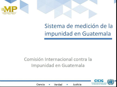 Sistema de Medición de Impunidad en Guatemala