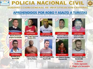 Desarticulan banda de asaltantes de turista