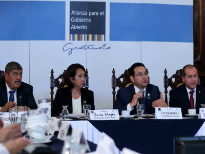 Presidente de Guatemala, Jimmy Morales