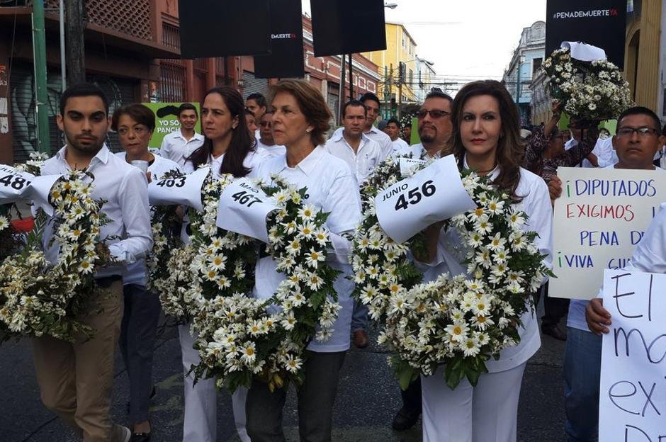 Zury Ríos exige a diputados restablezcan la pena de muerte.