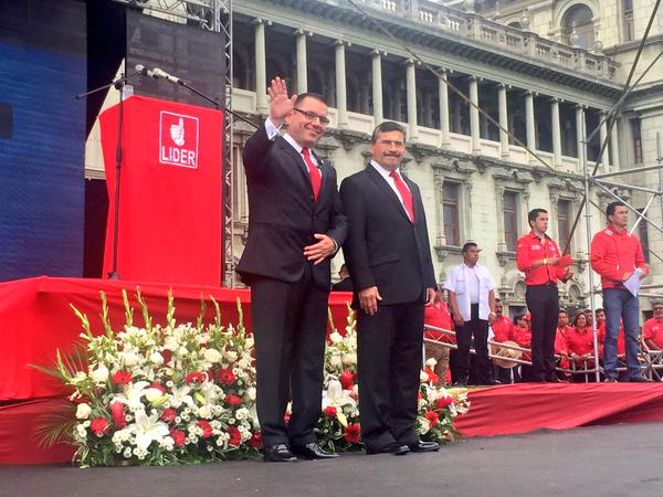 Manuel Baldizón expresidenciable esta siendo investigado