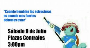 Manifestación Apoyo a Thelma Aldana