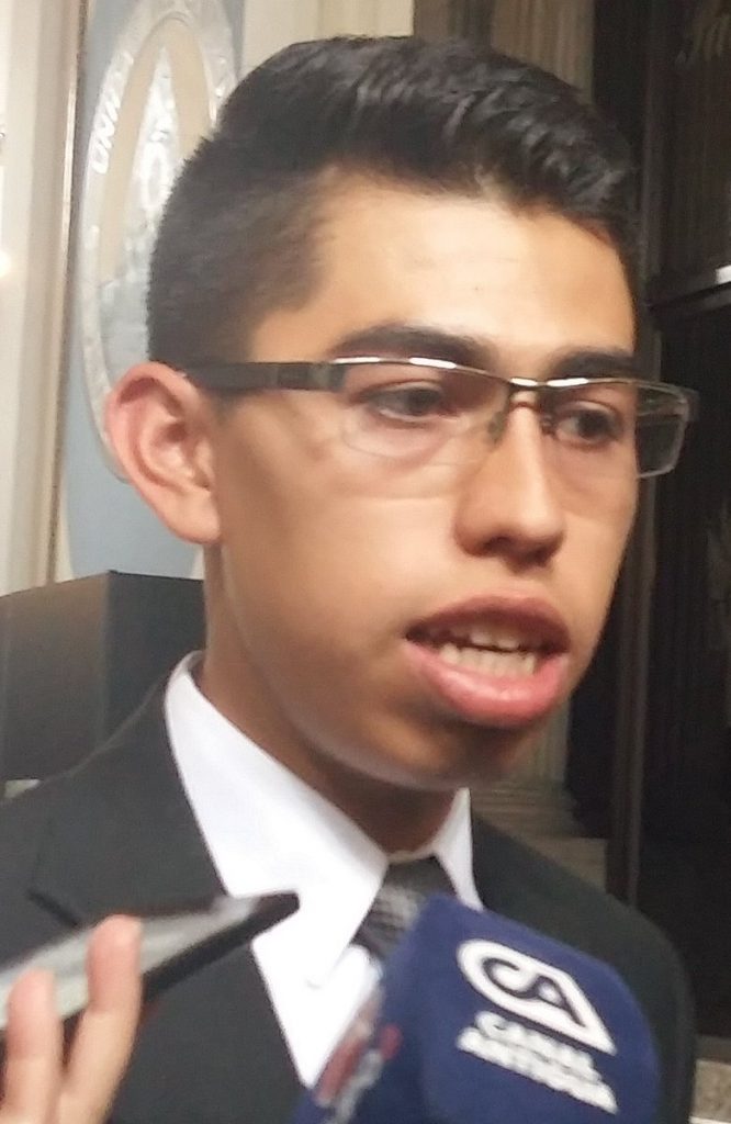 Michael Vásquez, el sindicalista destituido en el Congreso