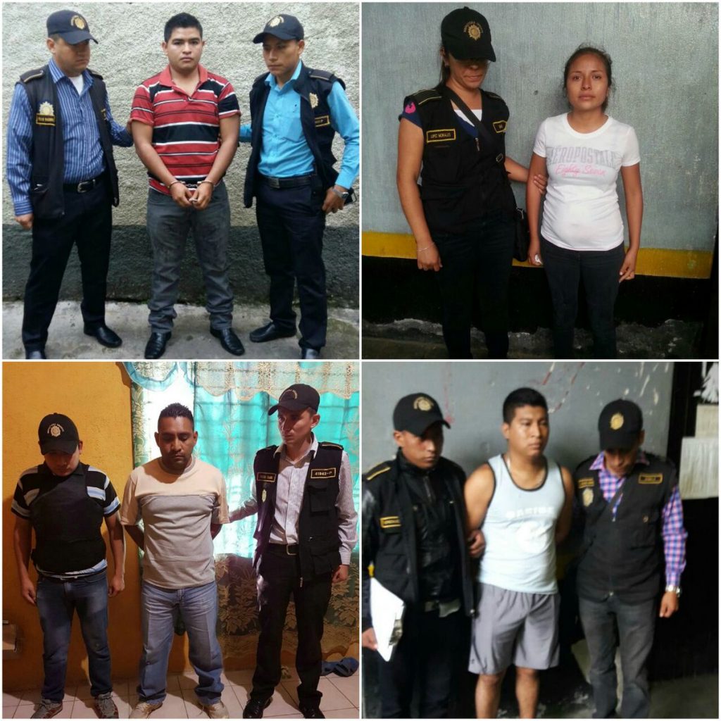 4 agentes de PNC