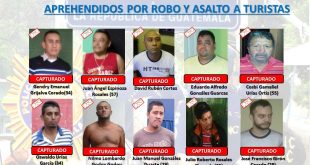 Desarticulan banda de asaltantes de turista