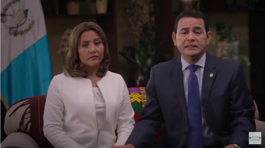 Hermano e Hijo de Jimmy Morales