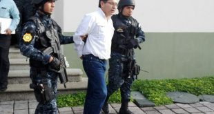 Exministro de Agricultura, Elmer López capturado este martes.