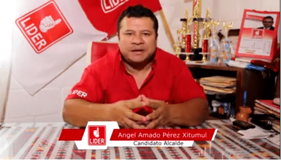 Ángel Amado Pérez, alcalde de Rabinal