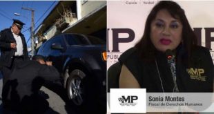 Atentado contra Fiscal Sonia Elizabeth Montes Valenzuela