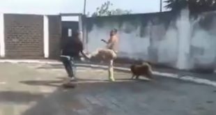 Alcalde Auxiliar de Peronia Protagoniza una Pelea Callejera con un Vecino