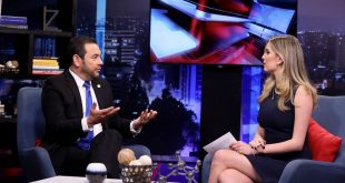 Jimmy Morales se retira de Entrevista