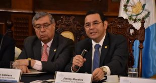 Jimmy Morales Presidente de Guatemala