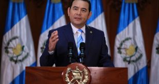 Presidente Jimmy Morales felicita a Alejandro Giammattei