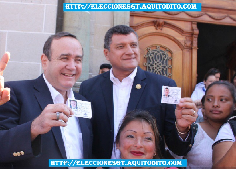 Alejandro Giammattei nuevo presidente