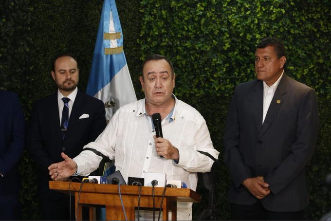Giammattei asegura que el 80% de la droga que pasa por Centroamérica sale de Venezuela. (Foto: Comunicación Alejandro Giammattei)