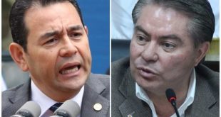 reunión de Jimmy Morales con Mario Estrada