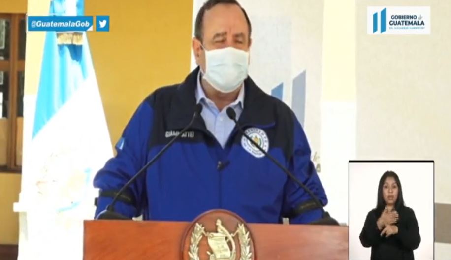 Alejandro Giammattei confirma 24 casos de Coronavirus