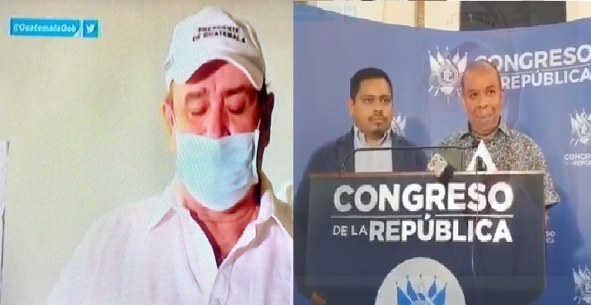 Giammattei llama Esperpento a un Diputado