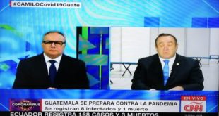 Alejandro Giammattei confirma el octavo caso de contagio de Coronavirus