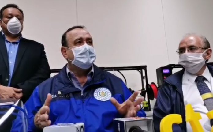 Alejandro Giammattei Confirma el Autometo de Coronavirus