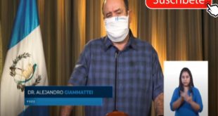Giammattei Confirma 22 casos nuevos de Coronavirus 257 en total contagiados