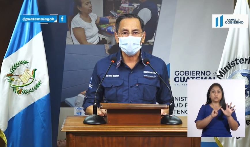 143 Casos Nuevos de Coronavirus confirma el Ministro de Salud Hugo Monroy