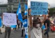 Protesta Contra el Encierro en Guatemala