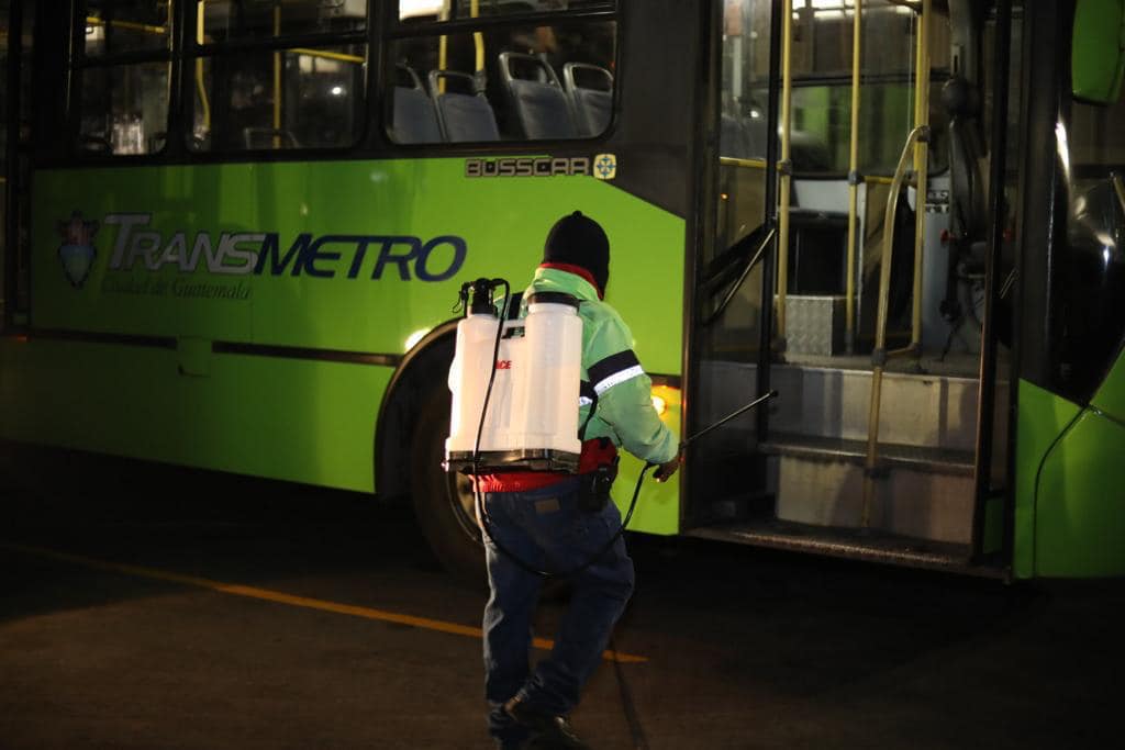 Transmetro de Guatemala se prepara para funcionar de nuevo