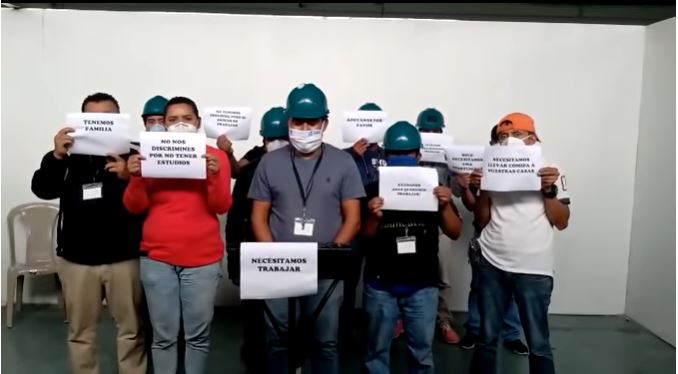 Despiden a 45 trabajadores del Hospital Temporal Parque de la Industria