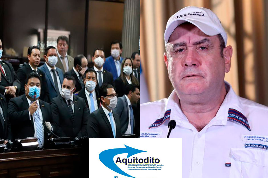 Diputados se Reúnen secretamente con Giammattei para negociar