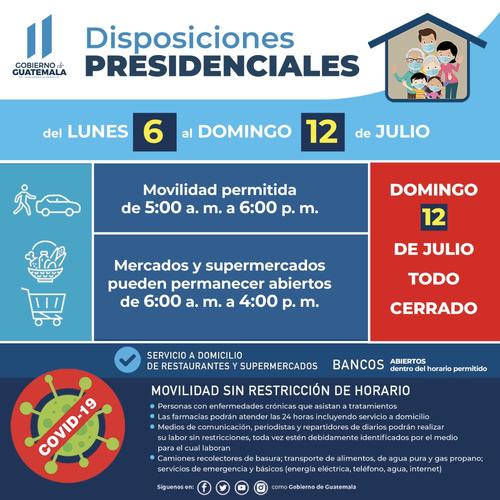 Disposiciones Presidenciales