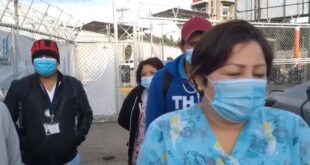 Enfermeras del Hospital Parque de Industria denuncian falta de pago