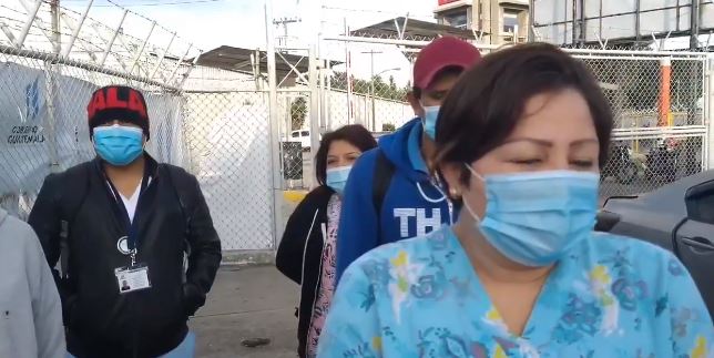 Enfermeras del Hospital Parque de Industria denuncian falta de pago