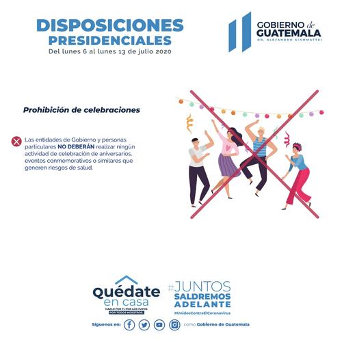 Medidas Presidenciales para el Covid19