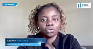Ministra de Cultura, Silvana Martínez