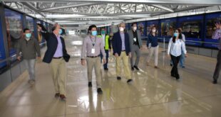 Representantes de Salud y Economía Supervisan los protocolos sanitarios implementados en el Aeropuerto Internacional La Aurora