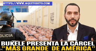 Nayib Bukele presenta la Mega Cárcel en El Salvador