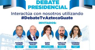Debate Presidencial TVAztecaGuate