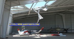 Avioneta se accidenta en el Aeropuerto Internacional La Aurora