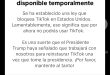 TikTok Cierra en Estados Unidos