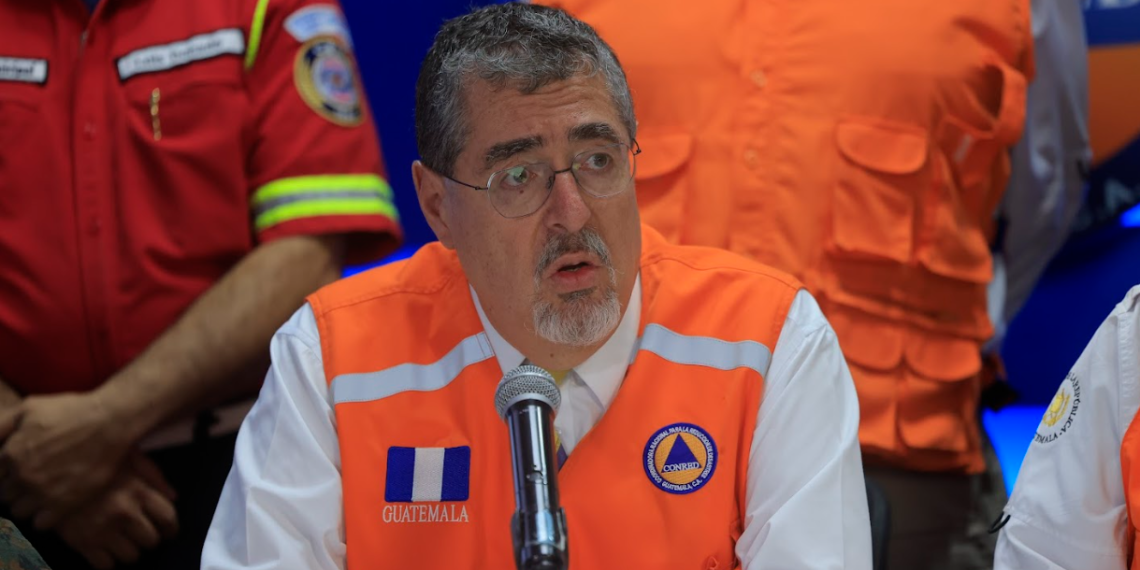 Presidente Bernardo Arévalo reafirma la capacidad de respuesta ante emergencias